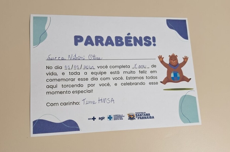 equipe-da-pediatria-do-hmsa-prepara-surpresa-para-paciente-aniversariante-internado-na-unidade