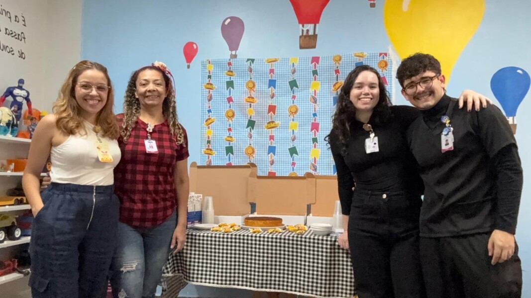 hugol-promove-cafe-da-manha-junino-para-acompanhantes-de-pacientes-da-pediatria